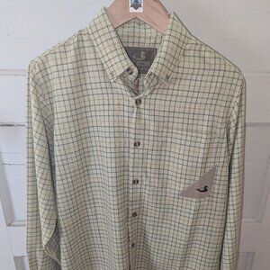 Dixie Decoys Timber Tattersall Sport Shirt in Green